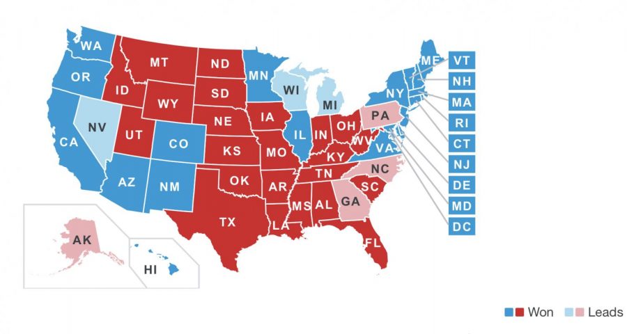 The+Election+map+as+of+Nov.+4%2C+2020%2C+8%3A36+a.m.+PST.