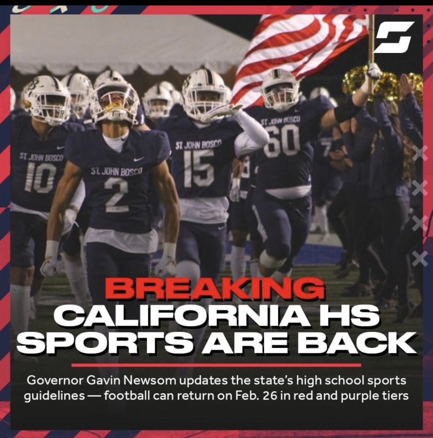 Breaking%3A+Football+can+return+in+California+as+early+as+Feb.26th+after+Governor+Gavin+Newsom+eases+return-to-play+guidelines+in+the+state.