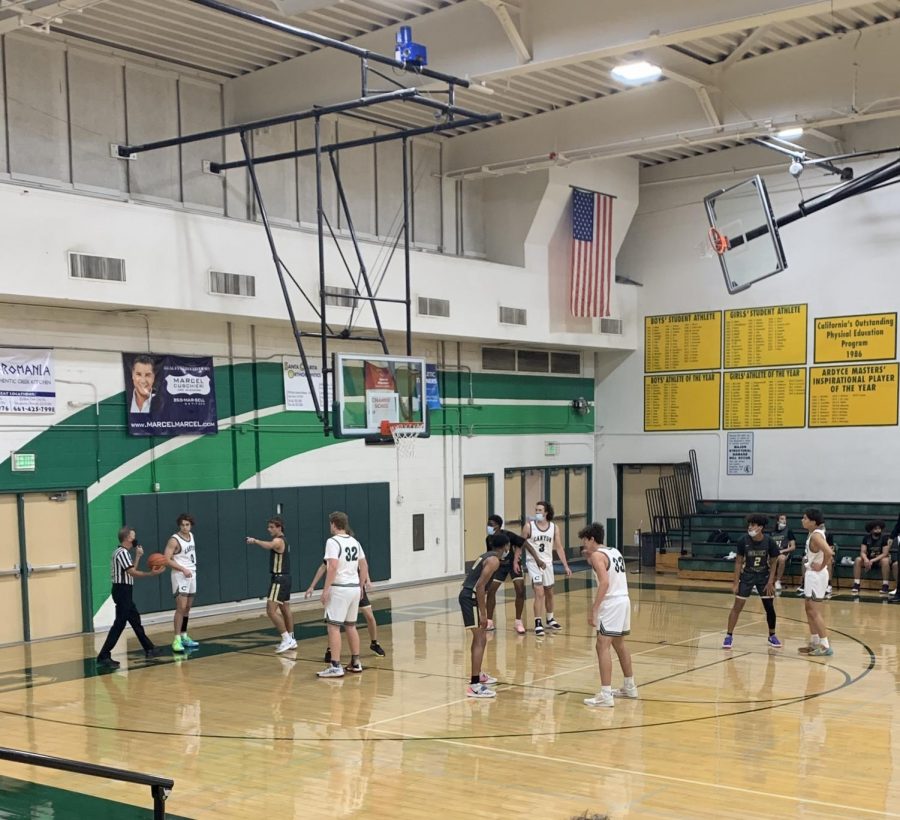 Canyon Varsity Basketball had their first game Tuesday night against Golden Valley.