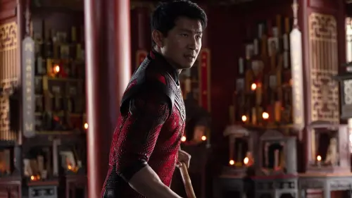 Simu Liu stars as the debuting title superhero Marvels Shang-Chi and the Legend of the Ten Rings. (Jasin Boland)