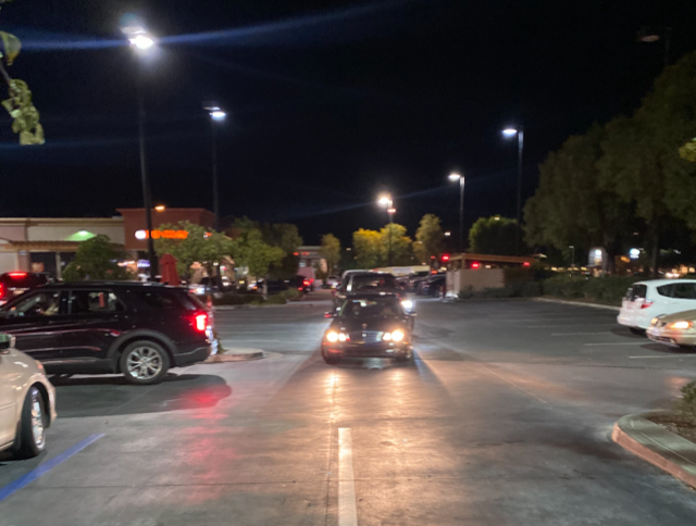 In-n-out in Saugus had lines that not only wrapped around the parking lot but went onto Boquet Canyon Road on October 28th in support of the companys stand on the Covid vaccine.