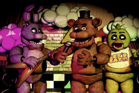 Bonnie (Left), Freddy (Middle), and Chica (Right).