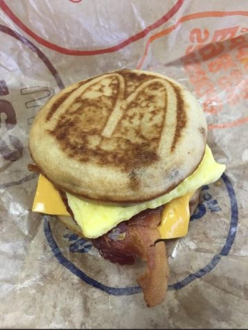 bacon & egg cheese McGriddle