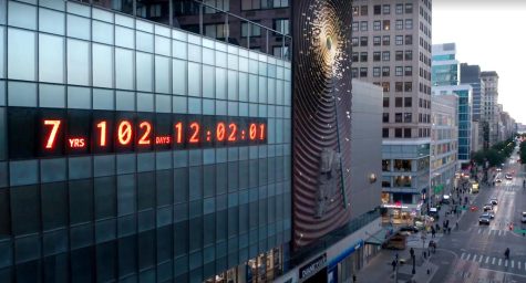 Climate change clock: Metronome in NYC counting down to climate disaster