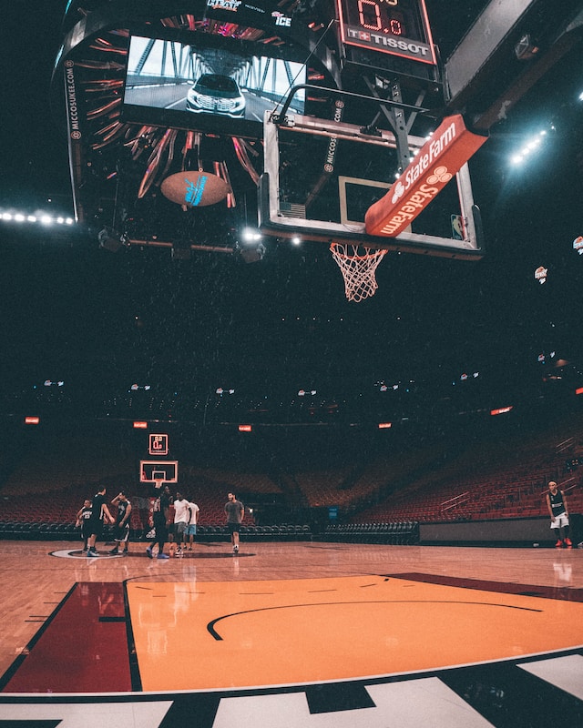 Miami Heats Basketball Court