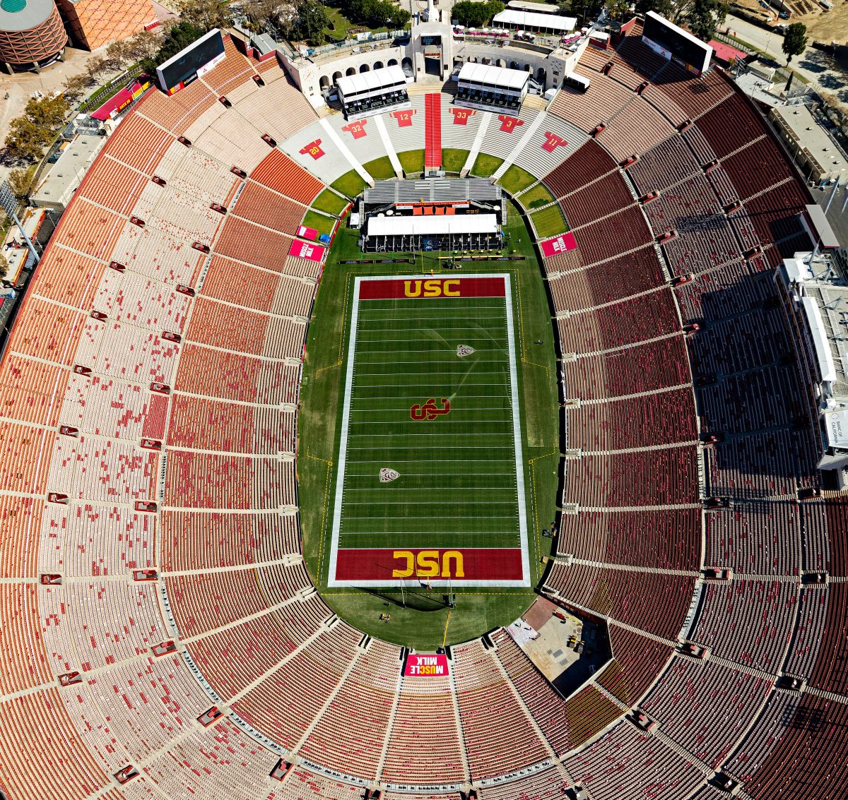 USC Football field