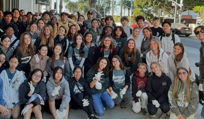 Fun times cleaning up Santa Monica Beach today! Great job Eco Chicos!