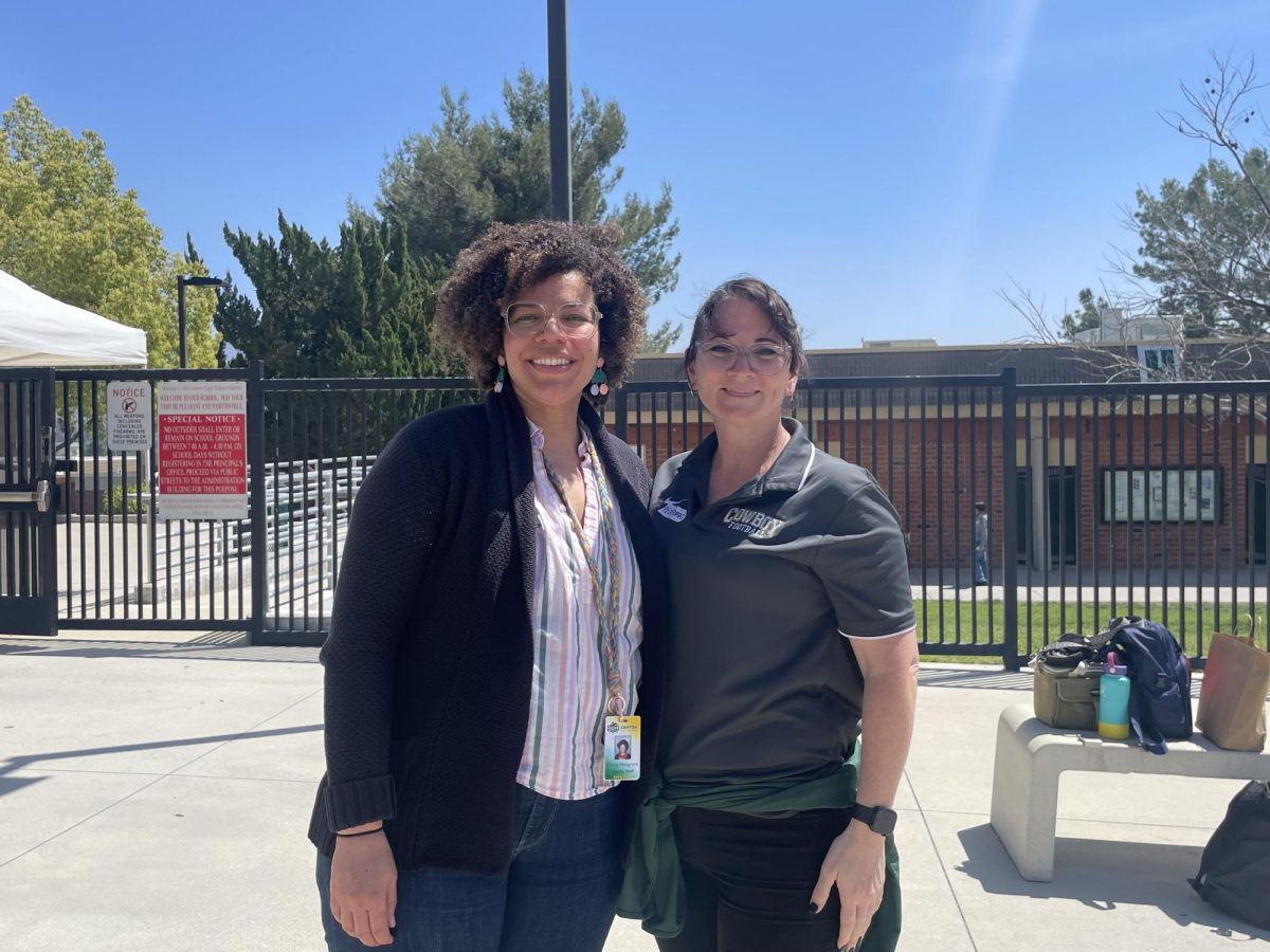 Photo of Ms. Hargrave and Ms. Foderaro