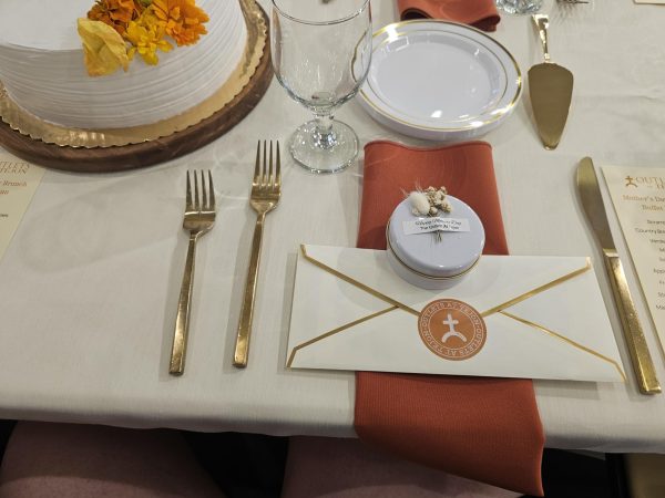 Table Set at Tejon's Mother's Day Brunch