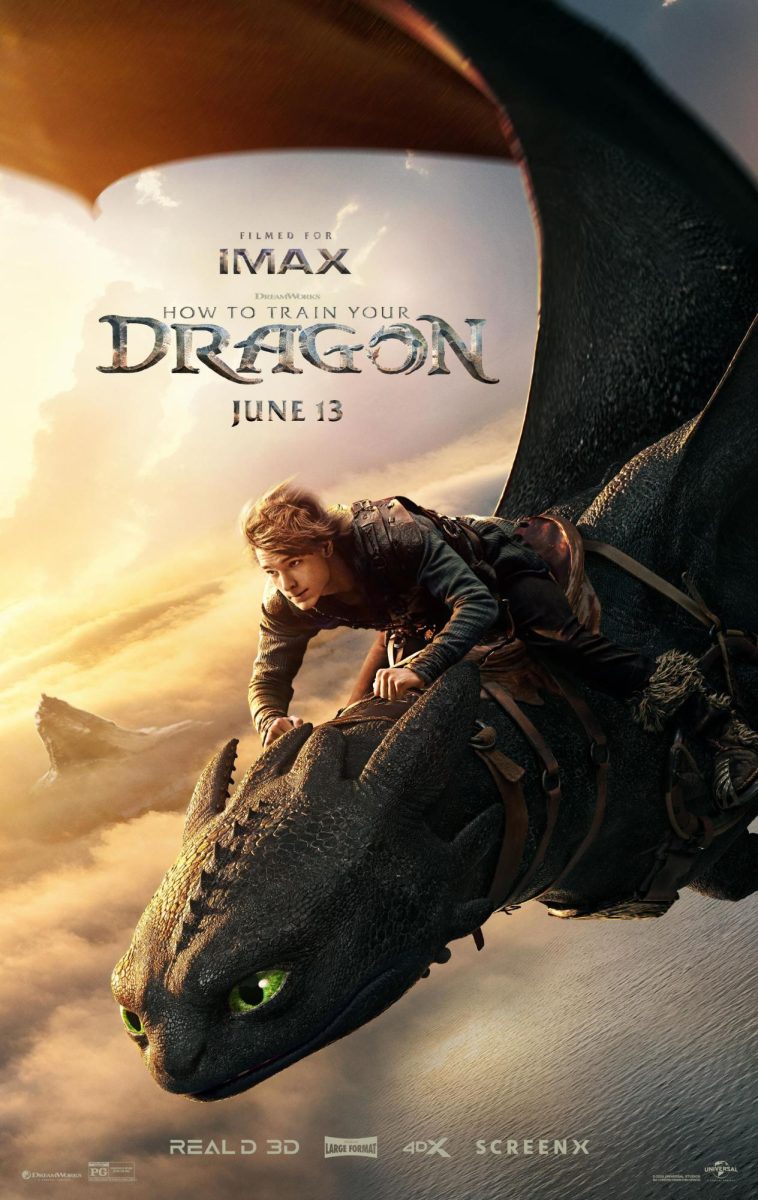 How To Train Your Dragon live action poster.