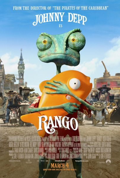 Rango's movie poster