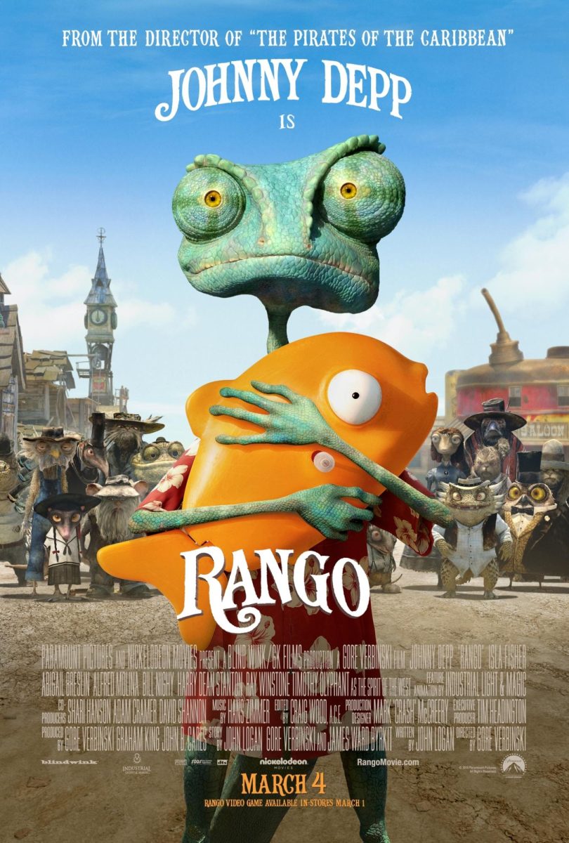 Rango's movie poster