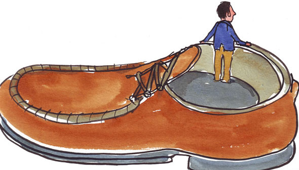 Seeing the world in someone else's shoes.