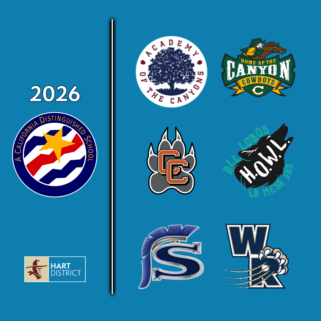 The Six Hart District Distinguished Schools Recognized in 2026